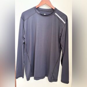 Bloquv Men's Black Long Sleeve Performance Shirt Size : M, Athletic shirt